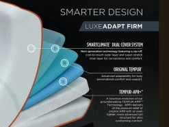 Tempur-LuxeAdapt Firm Twin XL Mattress -Home Furniture 10740120 main 2