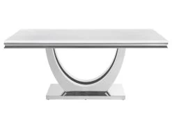 Kiana White Upholstered Dining 5 Pcs Set -Home Furniture 111101 WHT 5PCS main 3