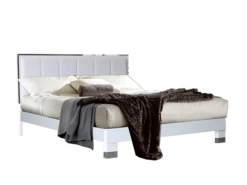 Venezia White Queen Bed