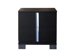 Venezia Black Night Stand