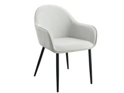 Barrett Fog Gray Upholstered Arm Chair