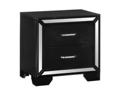 Belfast Black Queen 4 Pcs Set 14 Belfast Black Queen 4 Pcs Set -Home Furniture 1428BK Q4PCS main 4