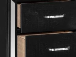 Belfast Black Queen 4 Pcs Set 16 Belfast Black Queen 4 Pcs Set -Home Furniture 1428BK Q4PCS main 6