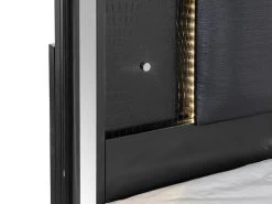 Belfast Black Queen 4 Pcs Set 19 Belfast Black Queen 4 Pcs Set -Home Furniture 1428BK Q4PCS main 9