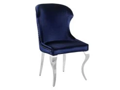 Kai Blue Upholstered Side Chair