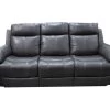Nova Gray Leather Reclining Sofa -Home Furniture 1984 31 YPMSI6409 main 1