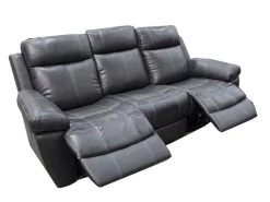 Nova Gray Leather Reclining Sofa -Home Furniture 1984 31 YPMSI6409 main 3