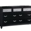 Barzini Black Dresser -Home Furniture 200893 main 1