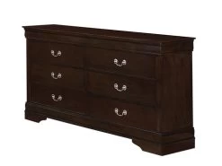 Louis Philippe Cappuccino Dresser