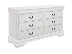Louis Philippe White Full 4 Pcs Set -Home Furniture 204691 F4PCS main 4