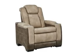 Durapella Brown Power Recliner