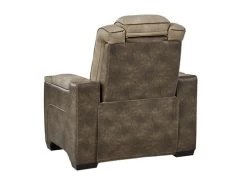 Durapella Brown Power Recliner -Home Furniture 2200313 main 3