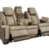 Durapella Brown Power Recliner Sofa 2 Durapella Brown Power Recliner Sofa -Home Furniture 2200315 main 1