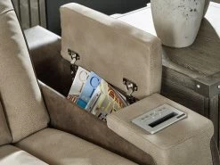 Durapella Brown Power Recliner Sofa 16 Durapella Brown Power Recliner Sofa -Home Furniture 2200315 main 6