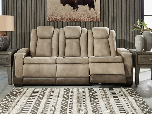 Durapella Brown Power Recliner Sofa 11 Durapella Brown Power Recliner Sofa - Image 9