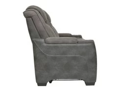 Durapella Gray Power Recliner Sofa -Home Furniture 2200415 main 3