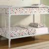 Morgan White Twin Over Twin Bunk Bed