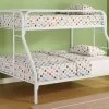 Morgan White Twin Over Full Bunk Bed