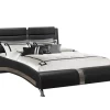 Jeremaine Black King Bed