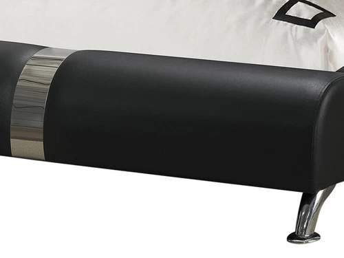 Jeremaine Black Queen Bed 5 Jeremaine Black Queen Bed - Image 3