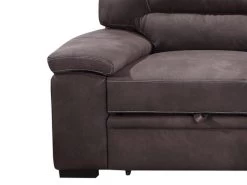 Sybil Mushroom Sleeper Sectional -Home Furniture 360 2PCS main 4