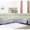 Ketsy White Power Recliner Sectional -Home Furniture 3631V WHT SEC main 1