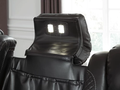 Party Time Black Dual Power Recliner 2 Pcs Set 9 Party Time Black Dual Power Recliner 2 Pcs Set - Image 7