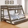 Wrangle Hill Twin Full Bunk Bed With Trundle -Home Furniture 40083 036 BUNK main 1