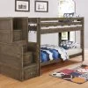 Wrangle Hill Twin Bunk Bed With Stairway Storage 2 Wrangle Hill Twin Bunk Bed With Stairway Storage -Home Furniture 40083 14 BUNK main 1