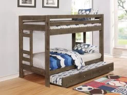 Wrangle Hill Twin Bunk Bed With Trundle