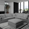 Cloud Charcoal 6 Pcs Sectional 2 Cloud Charcoal 6 Pcs Sectional -Home Furniture 5000 513730 CHC 6PCS main 1