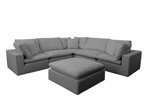 Cloud Charcoal 6 Pcs Sectional 4 Cloud Charcoal 6 Pcs Sectional - Image 2