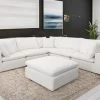 Cloud White 6 Pcs Sectional 2 Cloud White 6 Pcs Sectional -Home Furniture 5000 513730 WHT 6PCS main 1