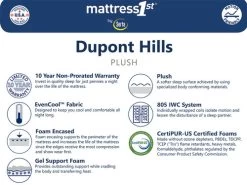 Dupont Hills Plush Queen Mattress -Home Furniture 500956662 Q main 3