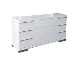 Milano White Dresser