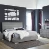 Milano Grey Queen Bed -Home Furniture 5010GR Q BED main 1