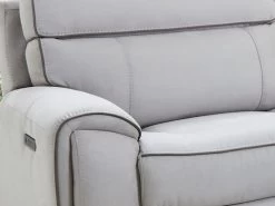 Rancho Light Gray 2 Dual Power Recliner Sectional -Home Furniture 5781GRY 2DPR SEC main 4