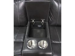 Carrera Grey Dual Recliner Loveseat -Home Furniture 59932 028 2X main 5