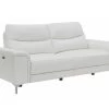 Alejah White Leather Power Recliner Sofa 1 Alejah White Leather Power Recliner Sofa -Home Furniture 603394P main 1