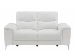 Alejah White Leather Power Recliner Loveseat -Home Furniture 603395P main 3