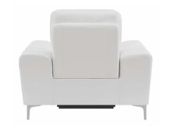 Alejah White Leather Power Recliner -Home Furniture 603396P main 4