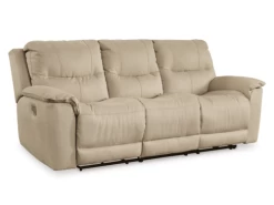 Shiloh Latte Power Recliner Sofa