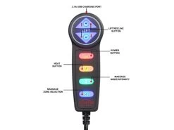 Howie Charcoal Power Lift Massage Recliner -Home Furniture 609403P main 6