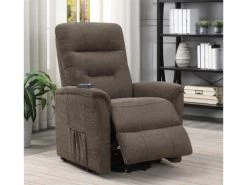 Henrietta Brown Power Lift Massage Recliner -Home Furniture 609404P main 7