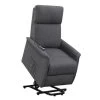 Herrera Charcoal Power Lift Massage Recliner -Home Furniture 609406P main 1