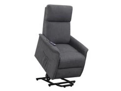 Herrera Charcoal Power Lift Massage Recliner