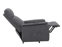 Herrera Charcoal Power Lift Massage Recliner -Home Furniture 609406P main 4