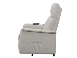 Herrera Beige Power Lift Massage Recliner -Home Furniture 609407P main 3