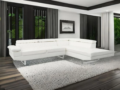 Noah White Right Sectional 3 Noah White Right Sectional