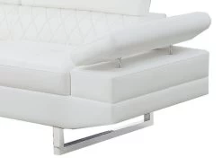 Noah White Right Sectional With Ottoman -Home Furniture 659965 3PCS main 6